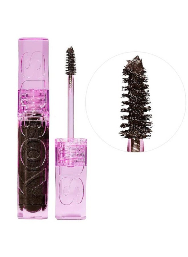 Kosas جل حواجب ملون ومكثف هوائي، 3.7 جرام - بني أسود - Image 1